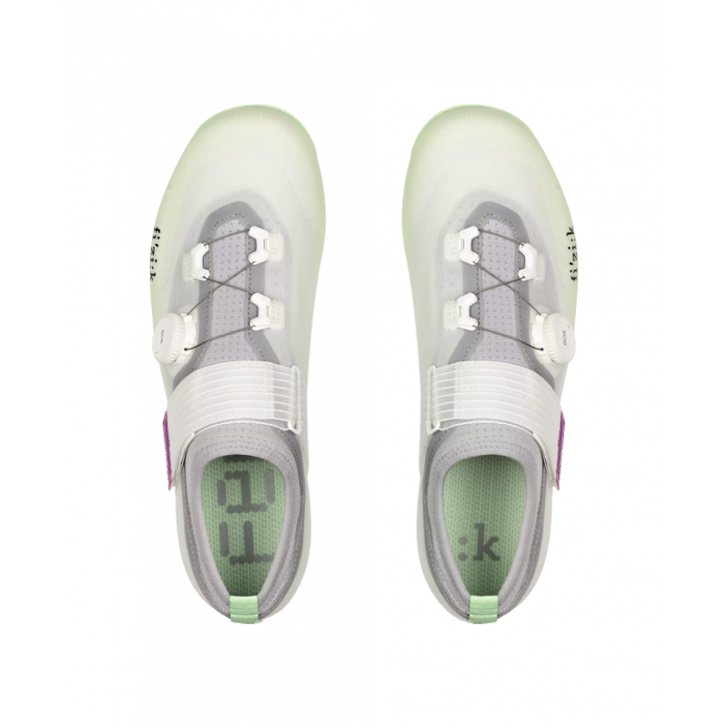 Fizik Ferox 2 Carbon Gravel Shoes in Grey/Mint-2