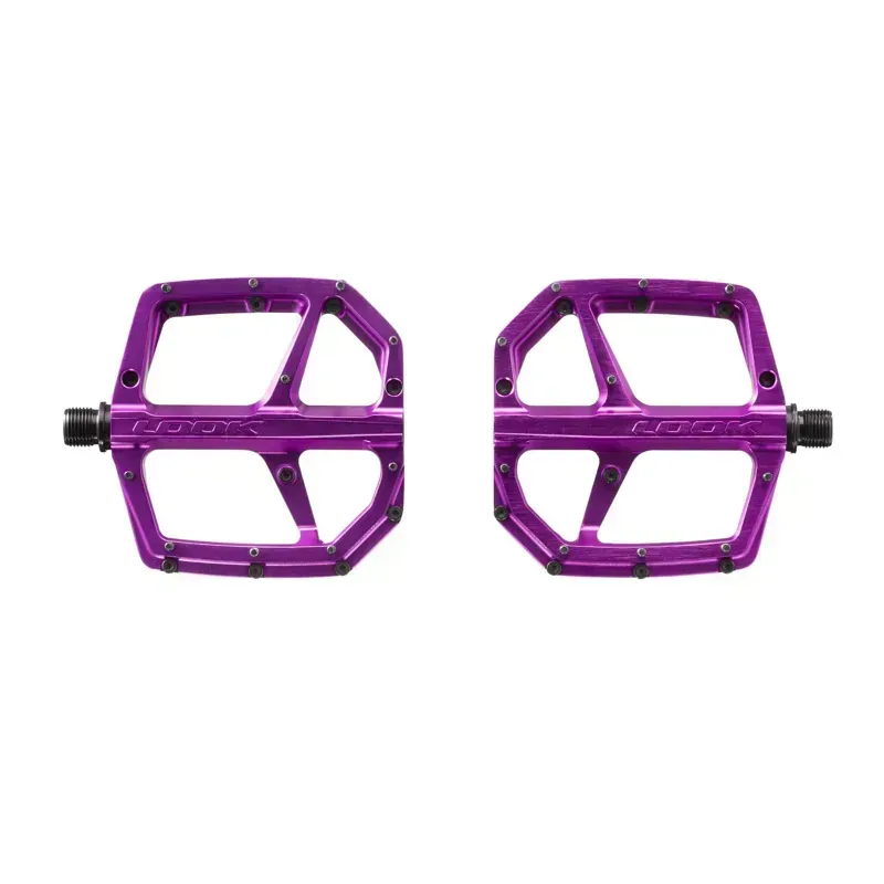 Look Trail Roc Plus Flat MTB Pedals in Purple