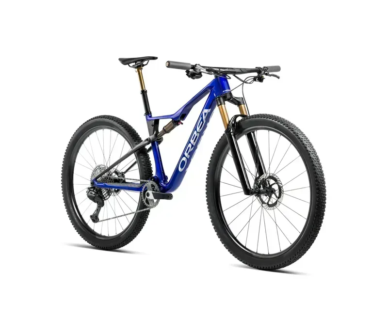 Orbea Oiz M-Pro Mountain Bike In Cobalt Blue Gloss/Carbon Raw Matt-1