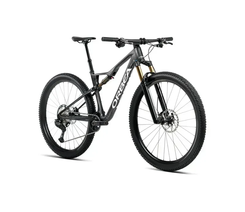 Orbea Oiz M10 AXS Mountain Bike In Diamond Carbon View Matt-Gloss-1