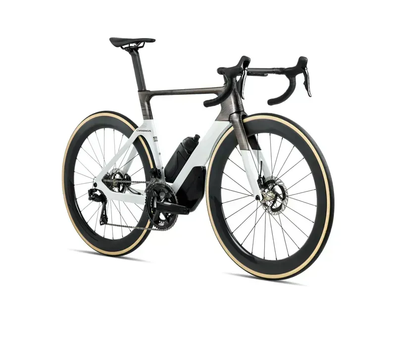 Orbea Orca Aero M10iLTD Road Bike in Magic Gold Gloss/Carbon Raw Matt-1