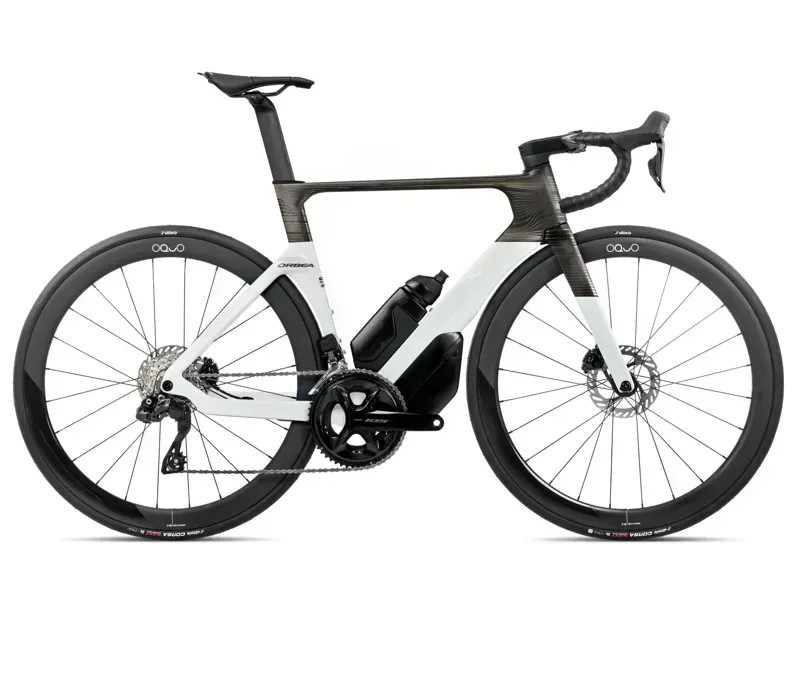 Orbea Orca Aero M35iLTD PWR Road Race Bike In Magic Gold Gloss/Carbon Raw Matt