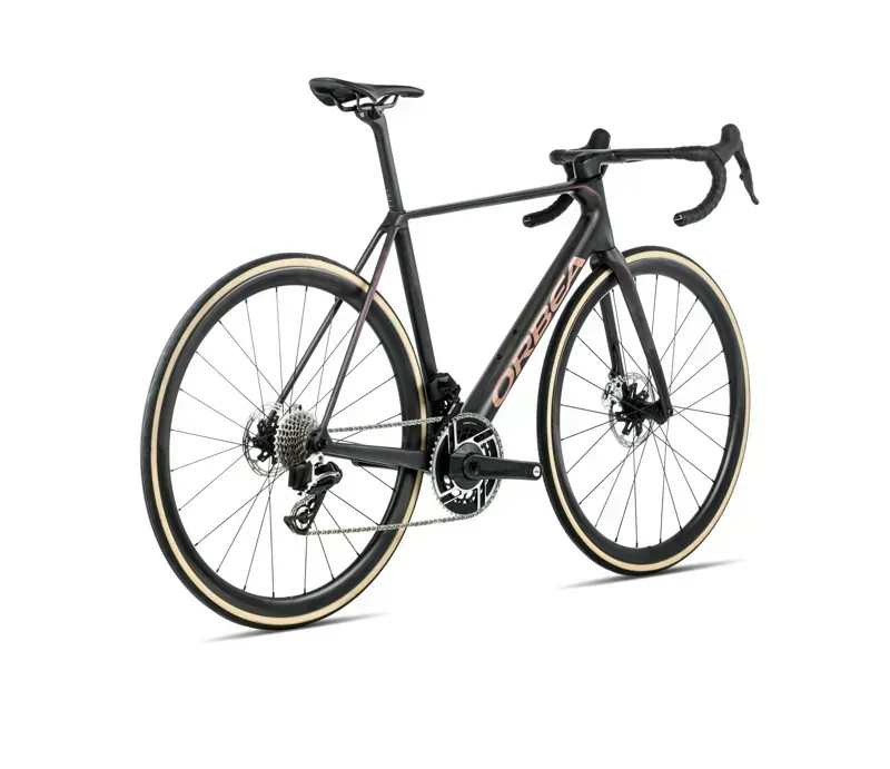 Orbea ORCA M10iLTD PWR Road Bike in Diamond Carbon View/Sunset Carbon View Matt-2