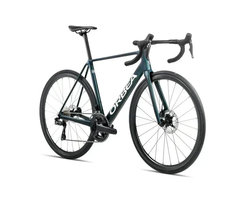Orbea Orca M30 Road Bike In Escape Green/Carbon View Matt-1