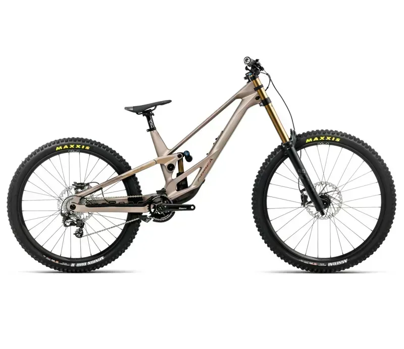 Orbea Rallon DH-LTD Mountain Bike In Nickel Matt/Nickel Chrome Gloss