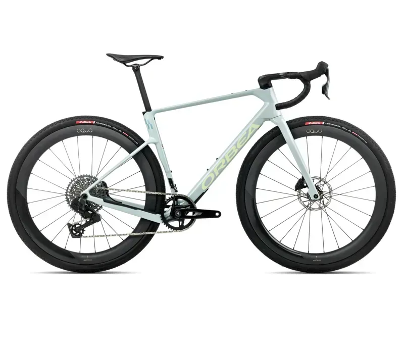 Orbea Terra Race M31ELTD 1X Gravel Bike In Frozen Concrete Gloss