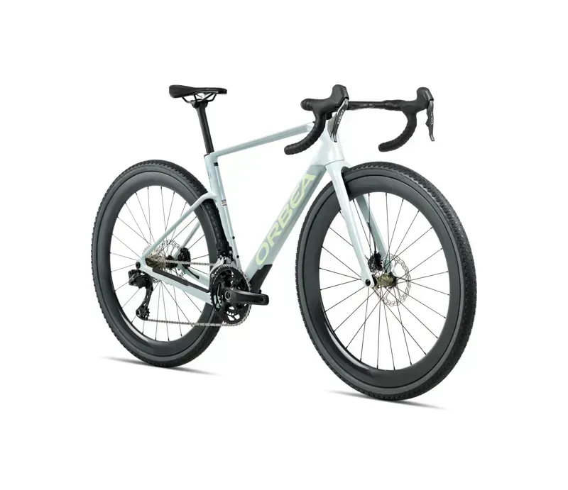 Orbea Terra Race M31ELTD 1X Gravel Bike In Frozen Concrete Gloss-1