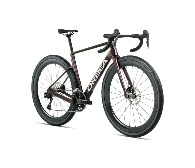 Orbea Terra Race M31ELTD 1X Gravel Bike In Sunset Matt-1