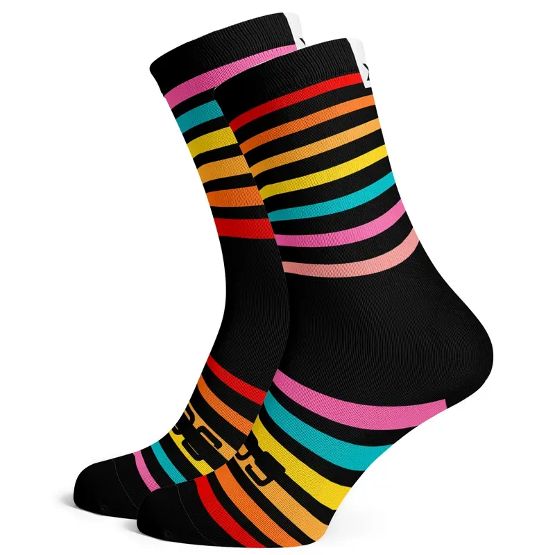 Sox Footwear Rainbow Colours Premium Crew Socks MUI COLOURED