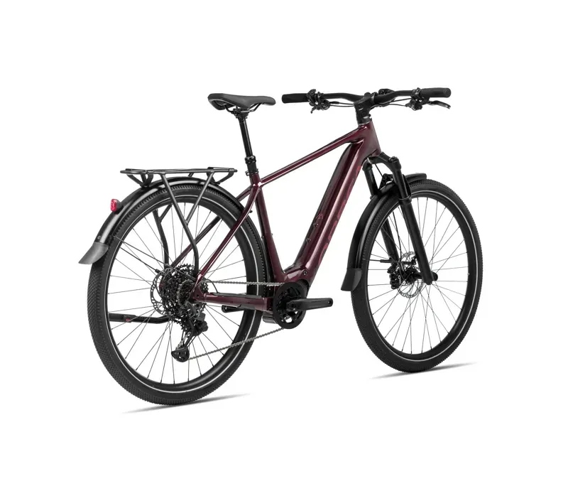Orbea Kemen 10 Trekking Bike in Metallic Burgundy Red-2