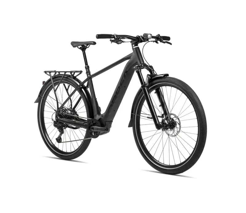 Orbea Kemen 10 Trekking Bike in Metallic Night Black-1