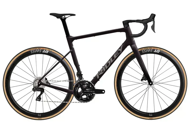 Ridley Grifn RS DuraAce DI2 2x12 Road Bike in Dark Plum
