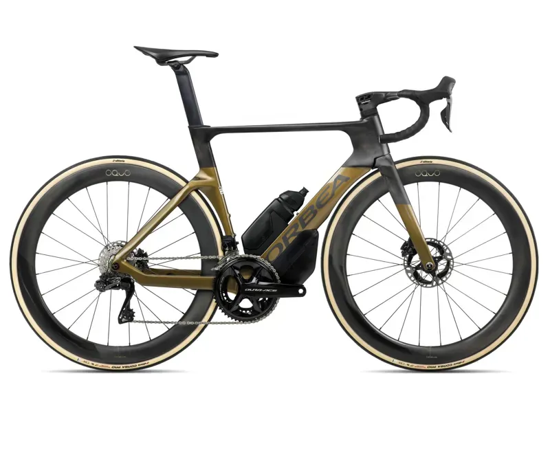 Orbea Orca Aero M10iltd Road Bike In Olive Green Gloss/Carbon Raw Matt