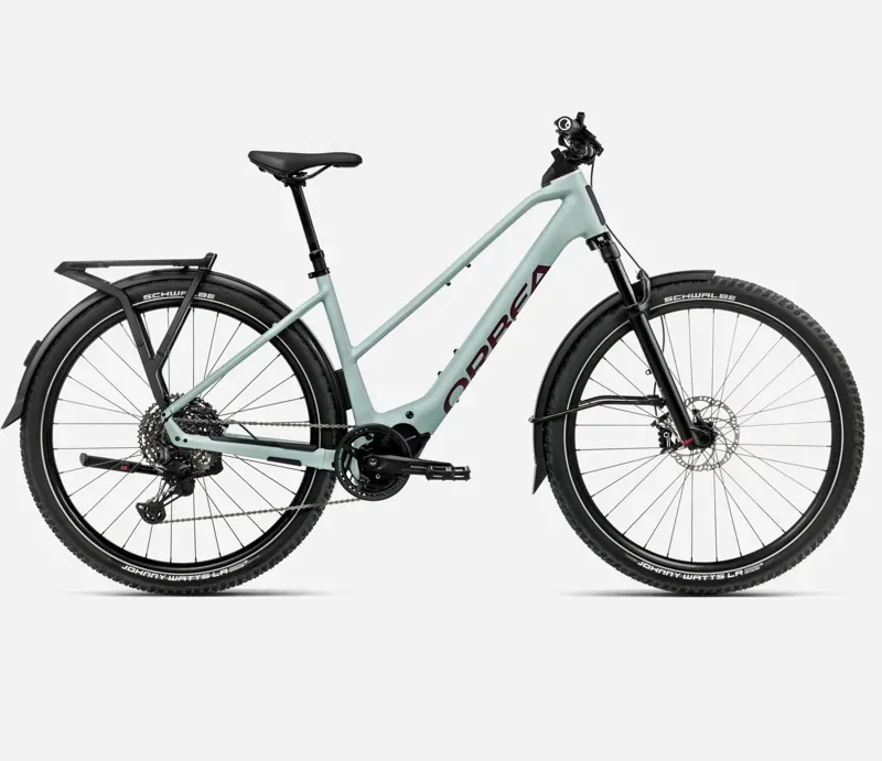 Orbea Kemen Adv 10 Mid E-Road Bike In Blue Stone Matt/Brugundy Gloss