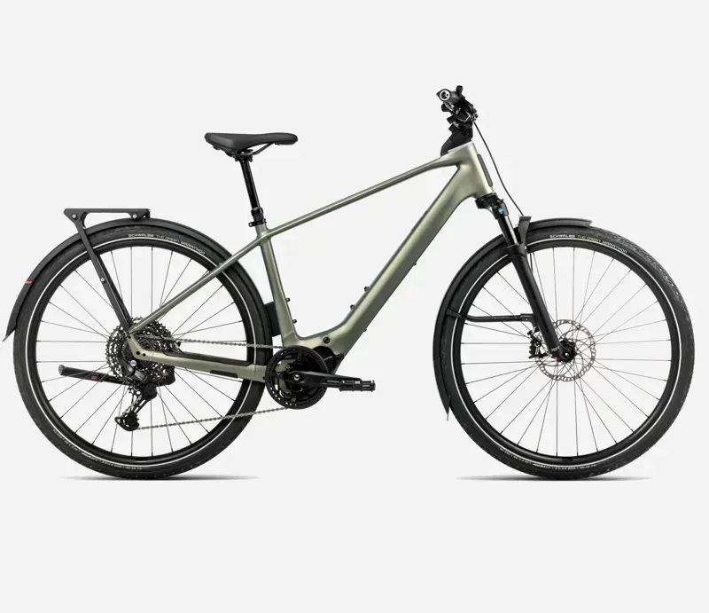 Orbea Kemen Tour 10 E-Road Bike In Spaceship Green Matt