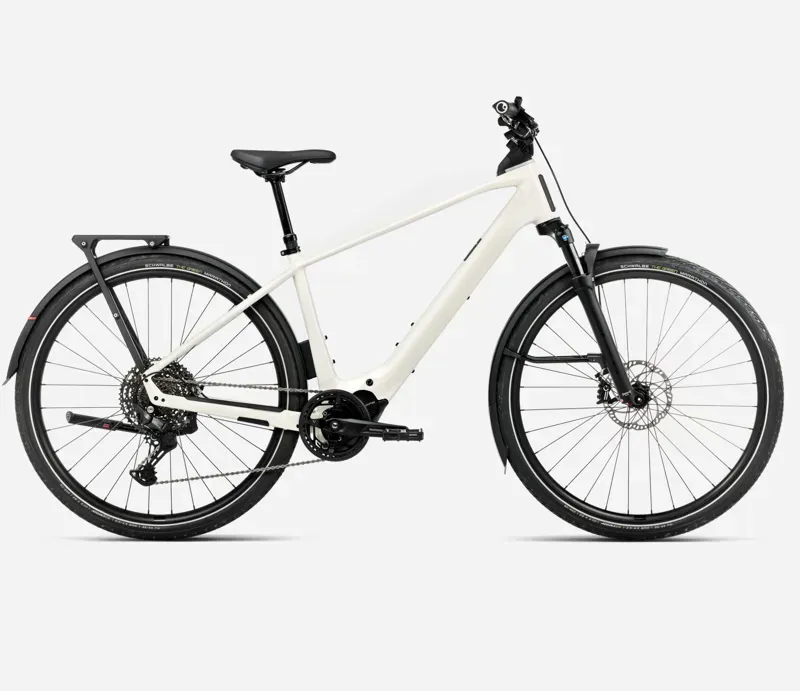 Orbea Kemen Tour 10 E-Road Bike In Ivory White Gloss