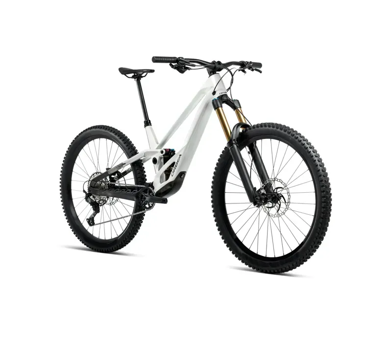Orbea Rallon E-Team MTB in White Chich/Diamond Black Gloss-1