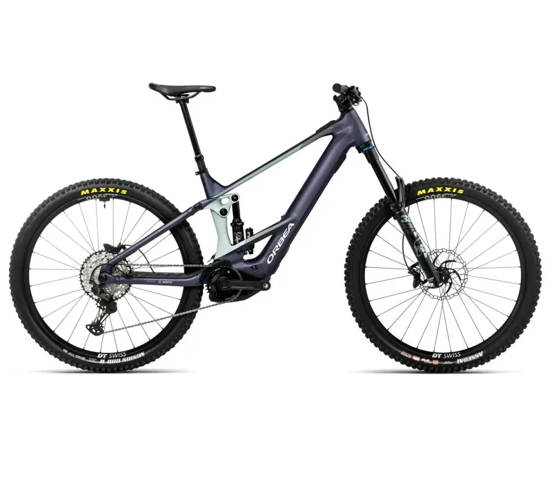 Orbea Wild M H10 Mullet E-MTB in Tanzanite/Blue Stone Matt