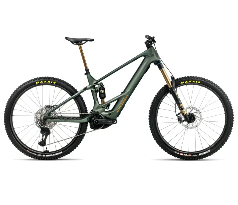 Orbea Wild M-Ltd E-MTB in Seaweed Carbon View Matt
