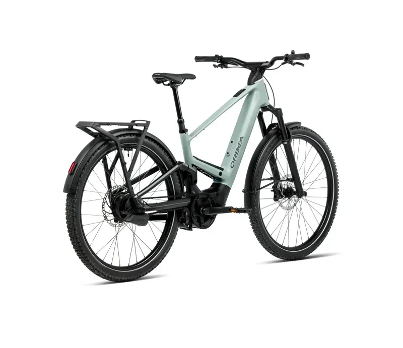 Orbea Muga 30 E-Hybrid Bike In Blue Stone/Diamond Black Matt-2